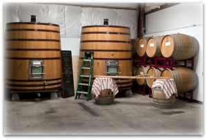 Palmina Barrel (and party) Room