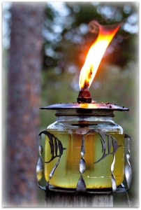 WINEormous oil lamp