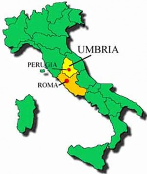 Perugia Italy Map 300x354 