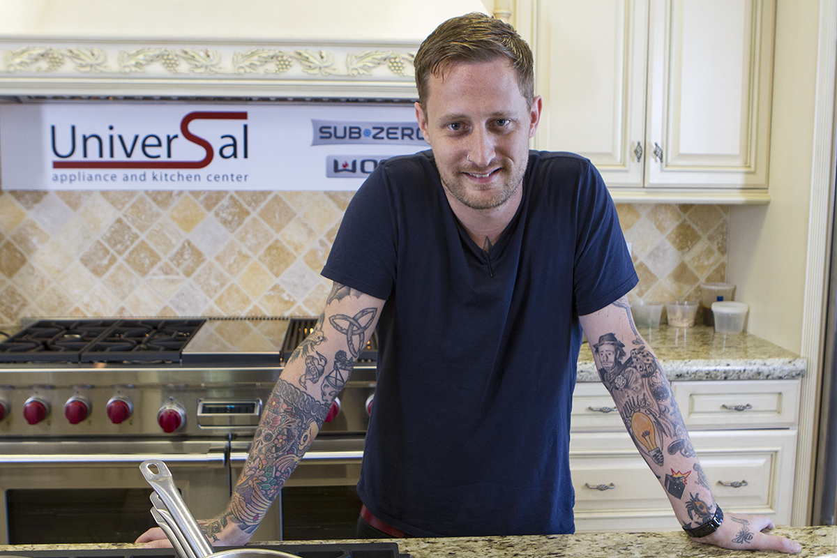 Michael Voltaggio's Blue Hair Transformation: See the ... - wide 2