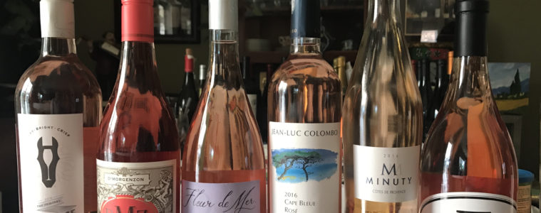 WINEormous rosé wine tasting